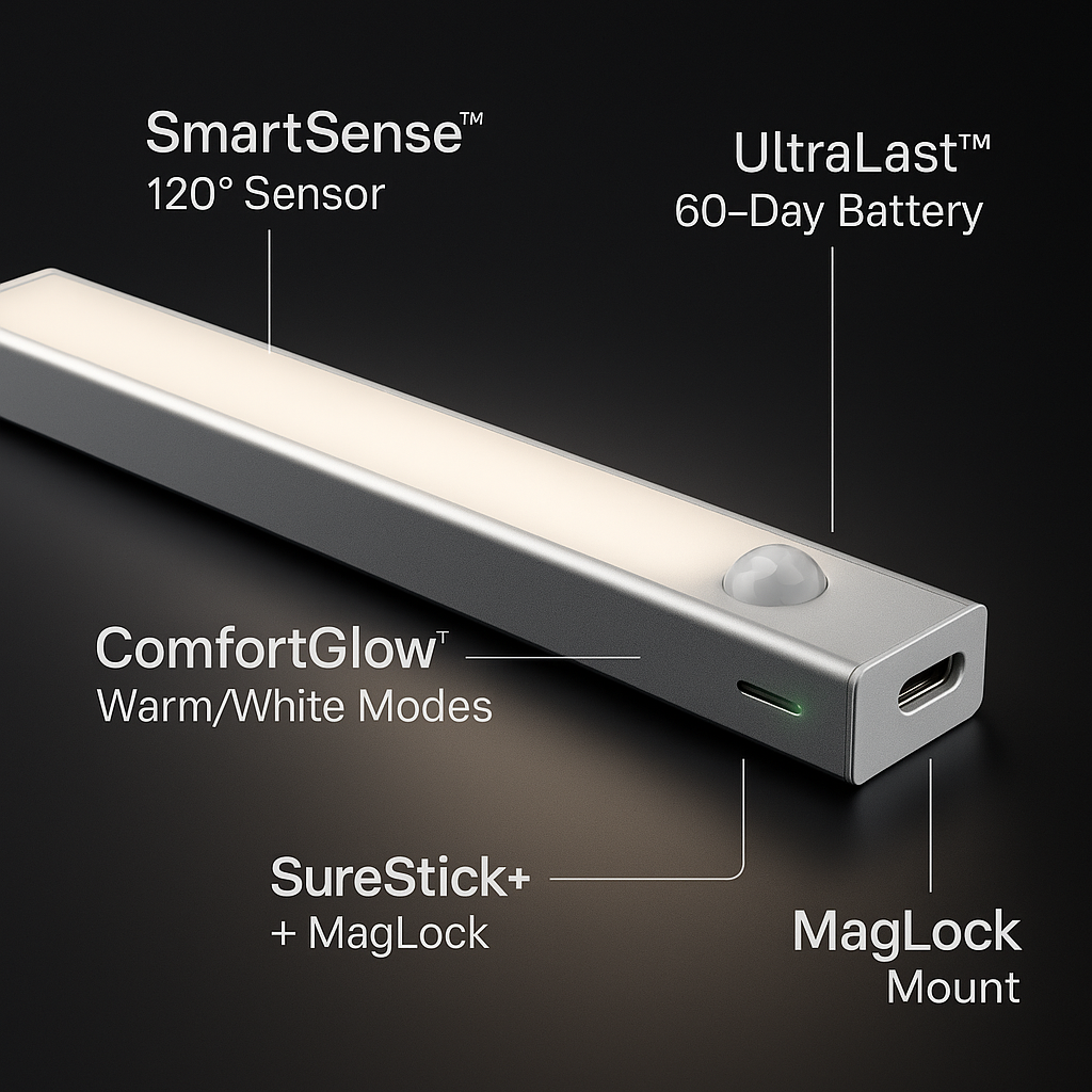 LumiStep™ - Lighting That Moves With You