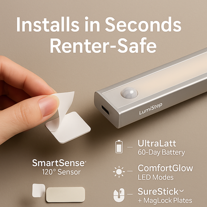 LumiStep™ - Lighting That Moves With You